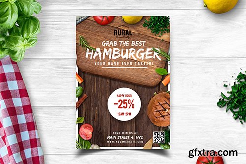Food Flyer Template