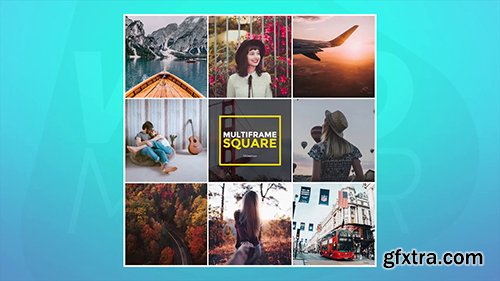 Multiframe Square Slideshow 119313 Multiframe Square Slideshow 119313