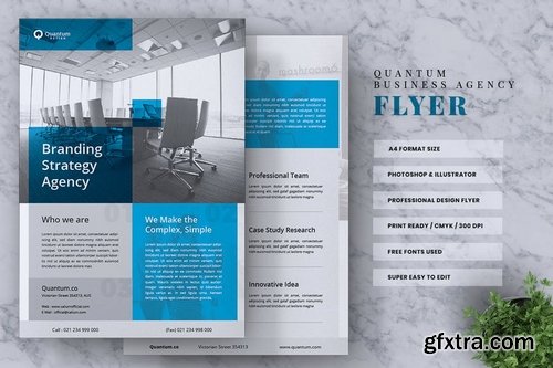 CALIUM Corporate Business Flyer