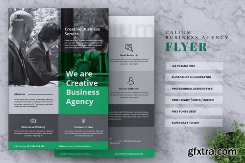 QUANTUM Corporate Business Flyer