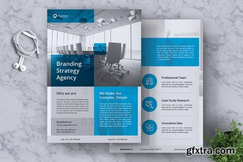 CALIUM Corporate Business Flyer