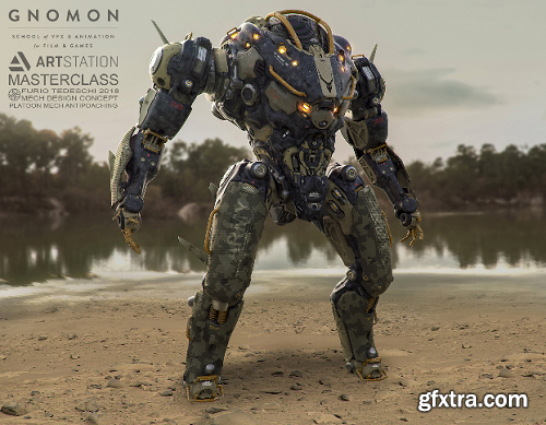 Artstation Masterclasses 2 Games Edition Furio Tedeschi Mech Design 