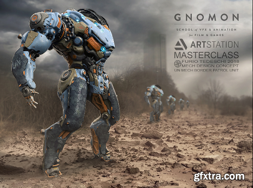 Artstation Masterclasses 2 Games Edition Furio Tedeschi Mech Design 