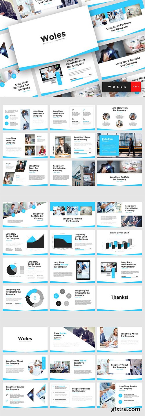 Woles - Business PowerPoint, Keynote and Google Slides Template