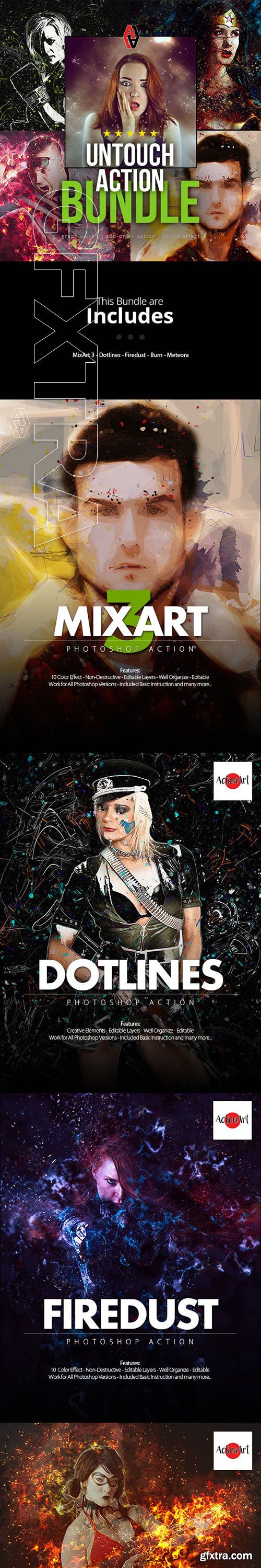GraphicRiver - Untouch Action Bundle 23142534