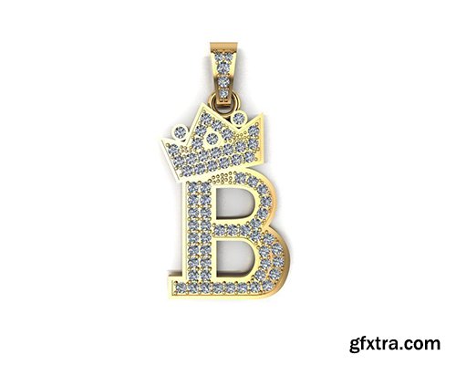 Cgtrader - pendant B kingdom 3D model