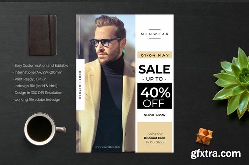 Men\'s wear - Fashion Flyer
