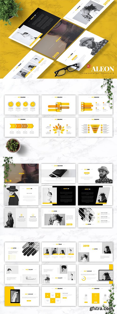 ALEON - Powerpoint, Keynote and Google Slides Template