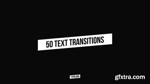 MotionArray 50 Text Transitions 173383