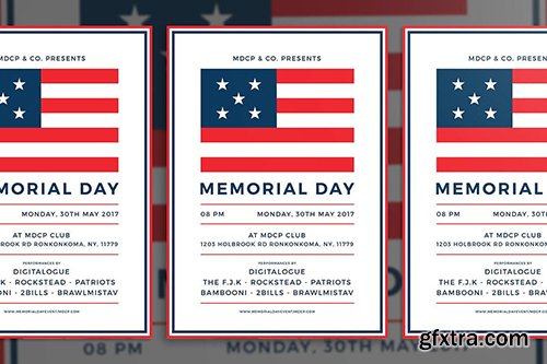 Memorial Day Flyer Memorial Day Flyer
