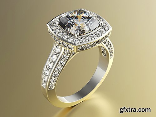 Cgtrader - Engagement Ring 3D print model