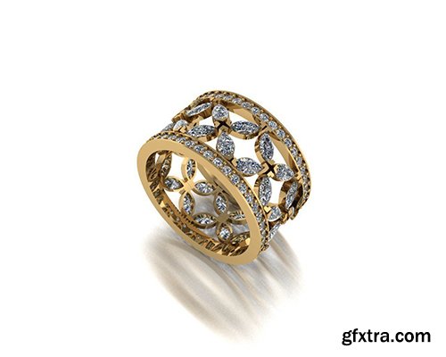 Cgtrader - ring diamond 1 3D model