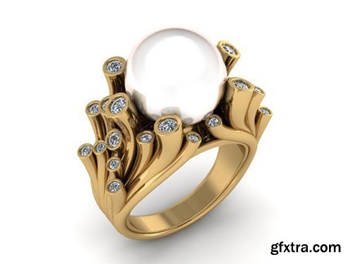 Cgtrader - Ring T01016 3D print model Cgtrader - Ring T01016 3D print model