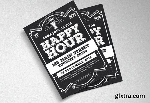 Happy Hour Flyer