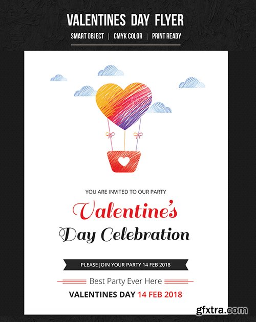 Valentine's Day Party Flyer 11 188715284 Valentine's Day Party Flyer 11 188715284