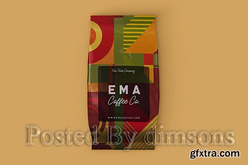Coffee Bag Mock-up