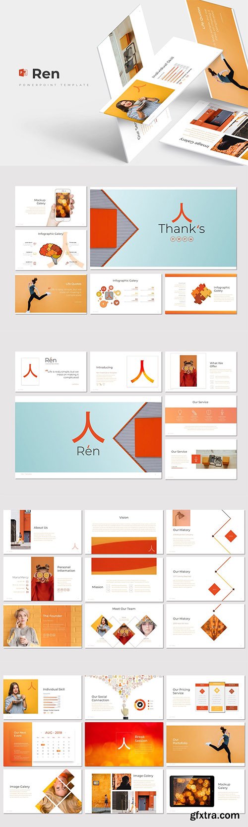 Ren - Powerpoint, Keynote and Google Slides Template Ren - Powerpoint, Keynote and Google Slides Template