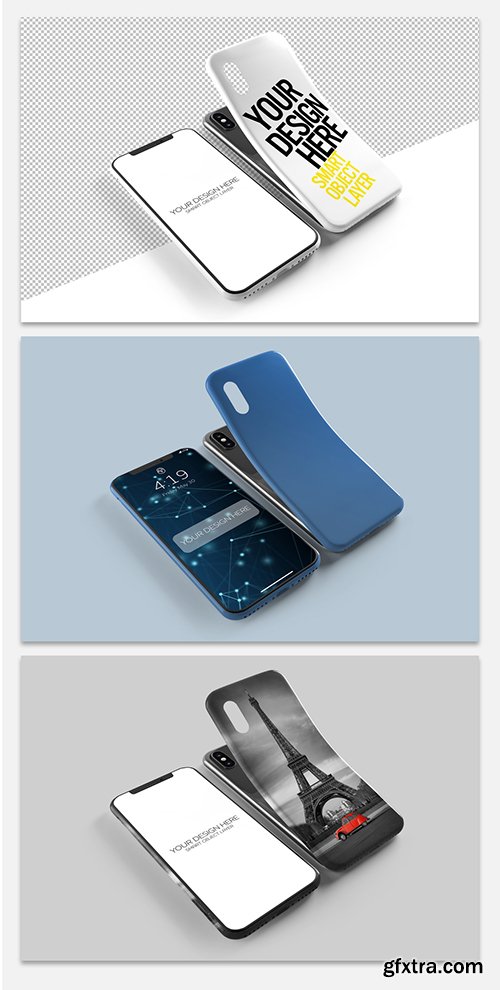 Smartphone Screen and Case Mockup 247664496 Smartphone Screen and Case Mockup 247664496