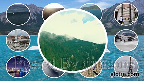 Multiframe Travel Slideshow 129829