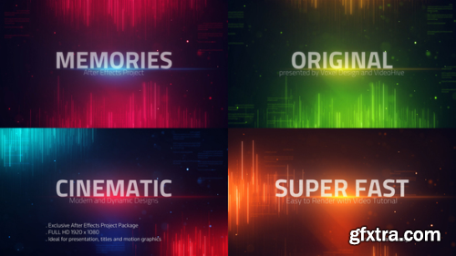 VideoHive The Memories Words Opener 22520018