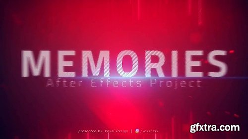 VideoHive The Memories Words Opener 22520018