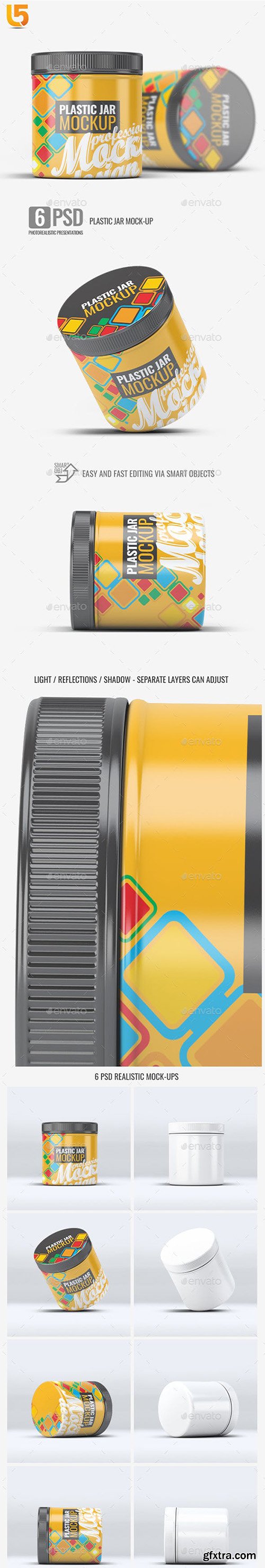 Plastic Jar Mock-Up 23225333