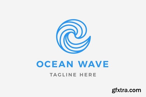 Ocean Logo Template