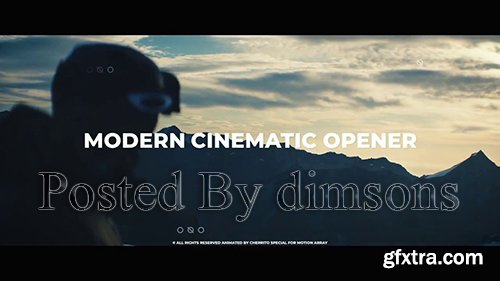 Modern Cinematic Opener 147908 Modern Cinematic Opener 147908