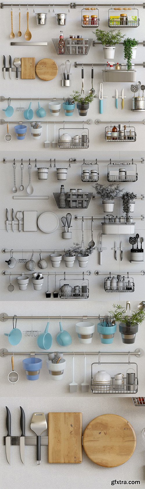 Cgtrader - Set Ikea 2 KITCHEN 3D model