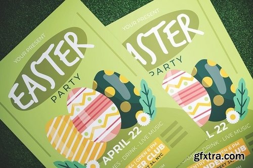 Easter Party Flyer