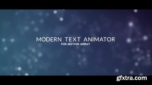 MotionArray Modern Text Animator 47614