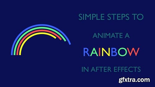Simple steps to animate a rainbow in After Effects