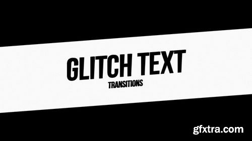 MotionArray Glitch Text Transitions 182318