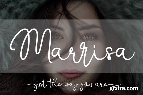 Marrisa - Beautiful Script Font