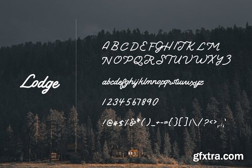 CM - Lodge Script  Rustic & Clean 2712146