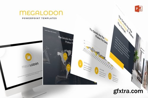 Megalodon - Powerpoint Keynote and Google Slides Templates