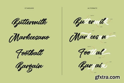 CM - The Woofey Script Typeface 3380155