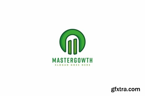 Master Growth Logo Template