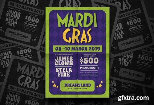 Mardi Gras Flyer