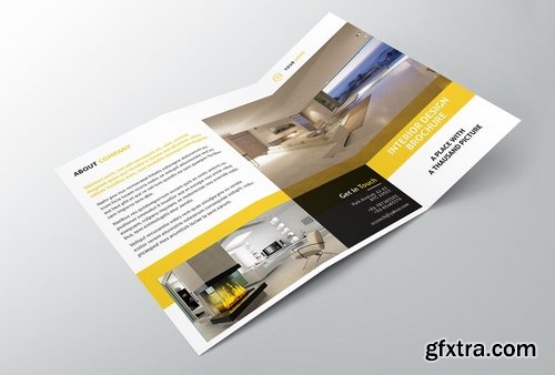 Interior Design Trifold Brochure