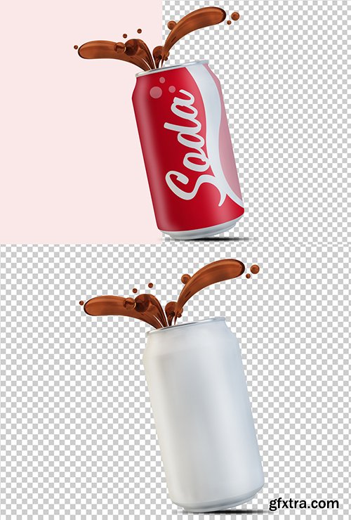 Aluminum Can Mockup 250706402