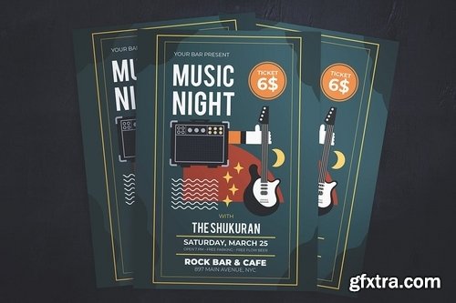 Music Night Flyer
