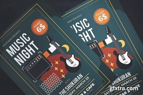 Music Night Flyer