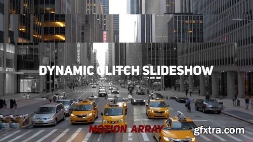 MotionArray Dynamic Glitch Slideshow 185524