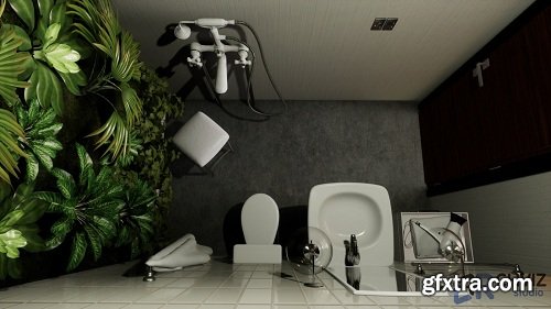 Archviz Interior Interactive Apartment UE4