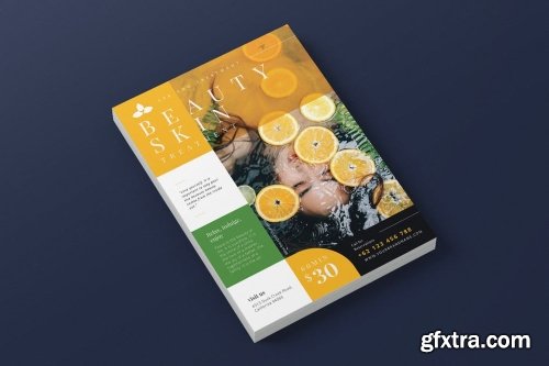 Beauty Spa Treatment Promotion AI and PSD Flyer Beauty Spa Treatment Promotion AI and PSD Flyer