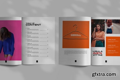 DEROL - Minimal Brochure