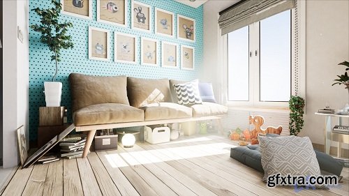 Couples Apartment Interior Interactive – Unreal Engine 4