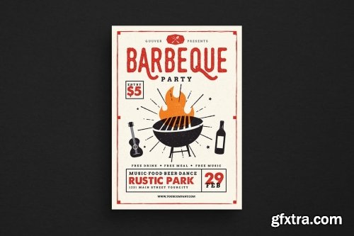 BBQ Event Flyer BBQ Event Flyer