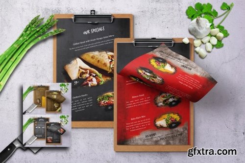 Single Page Menu Bundle Single Page Menu Bundle